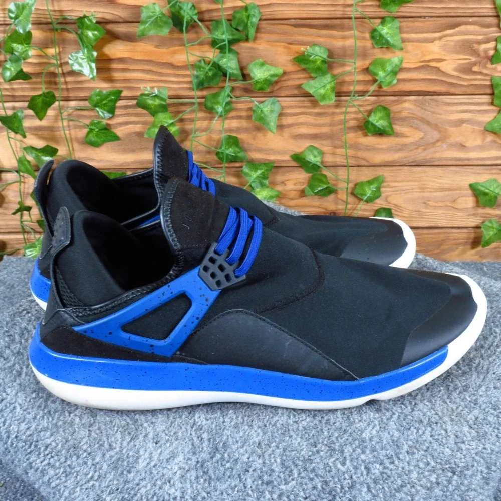 Jordan Fly '89 Mens Sneakers Size 13 Athletic Training Shoes Black Royal Blue